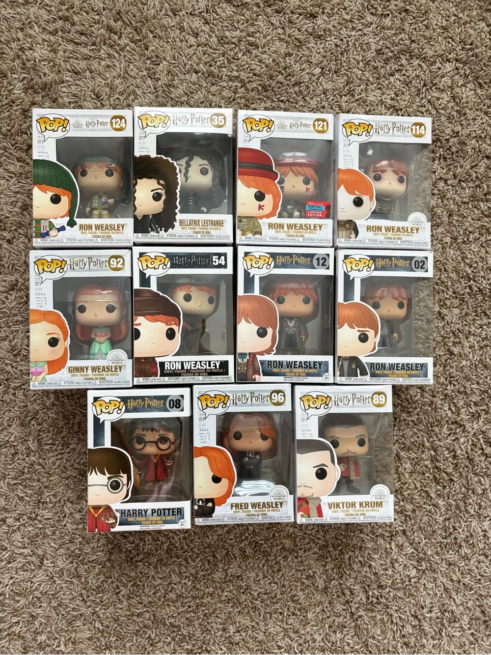 Harry Potter funko pop lot